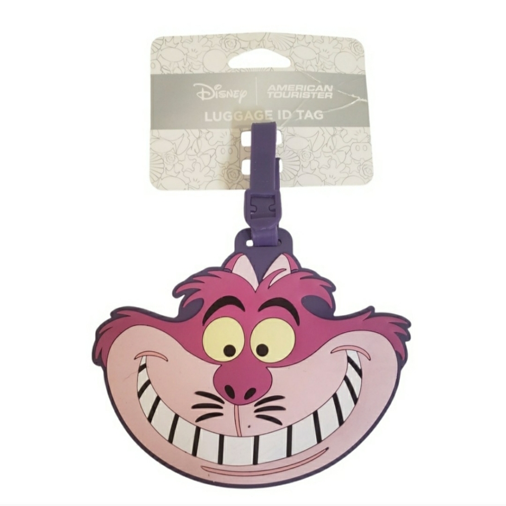 Disney American Tourister Luggage Tag Cheshire Cat